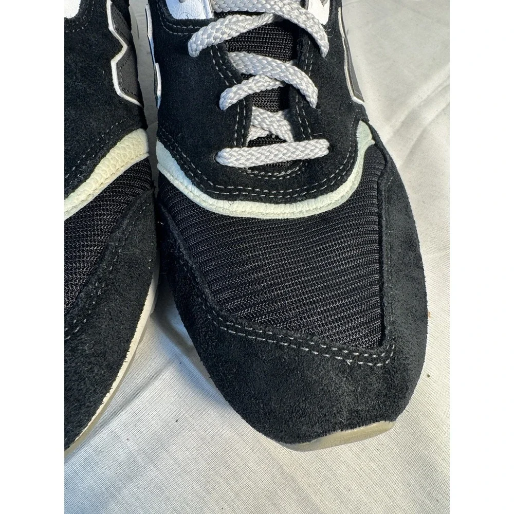 New Balance 997 Black Grey White Suede Shoes Size 9.5